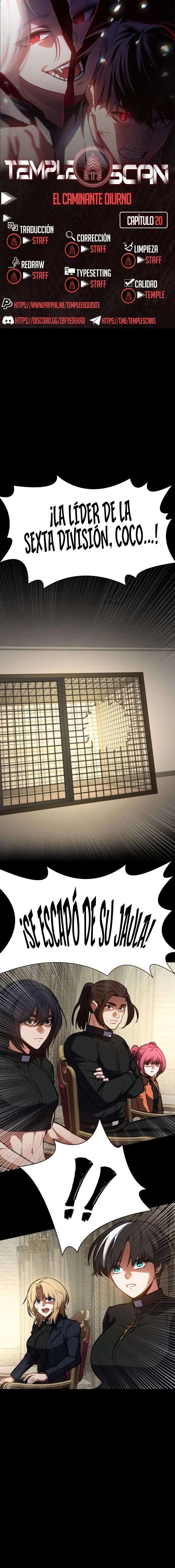 El Caminante Diurno Capítulo 20 - Page 1