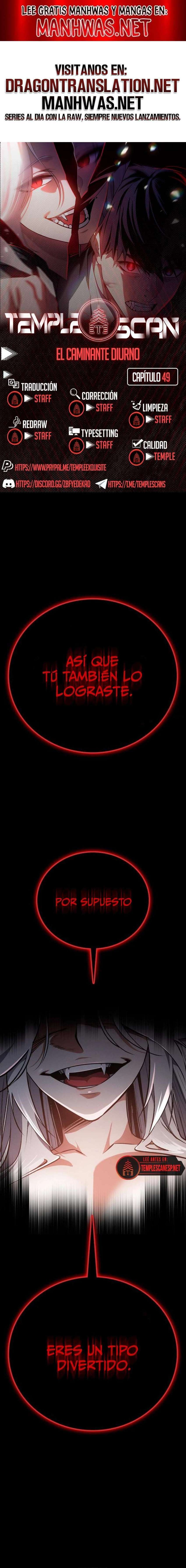 El Caminante Diurno Capítulo 49 - Page 1