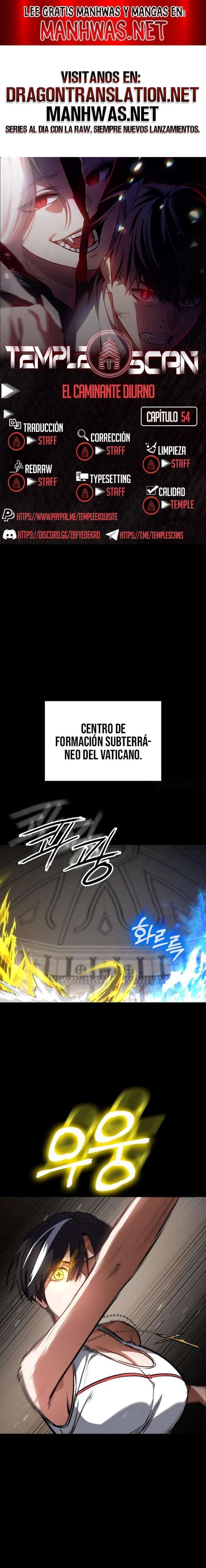 El Caminante Diurno Capítulo 54 - Page 1