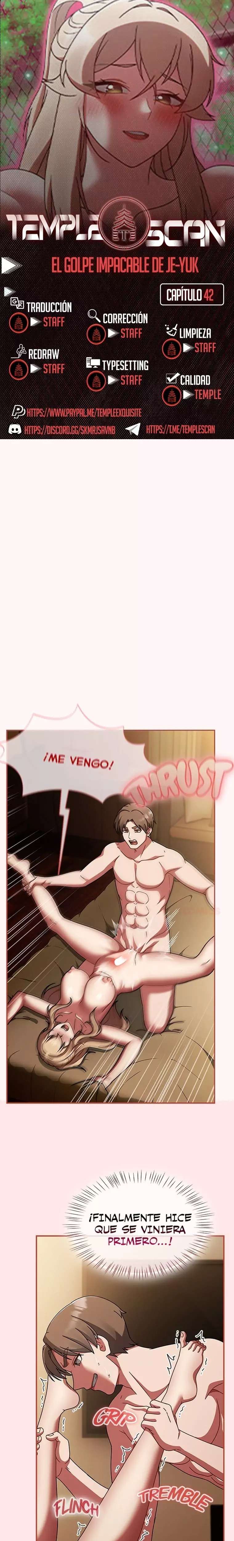 El Golpe Implacable De Je-Yuk Capítulo 42 - Page 1