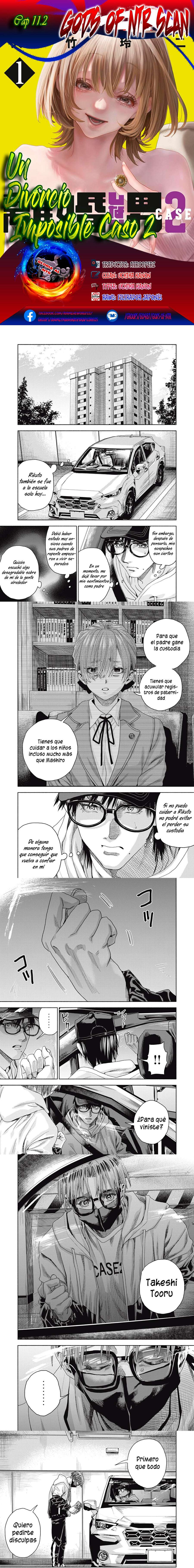 UN DIVORCIO IMPOSIBLE CASO 2 Capítulo 11.2 - Page 1