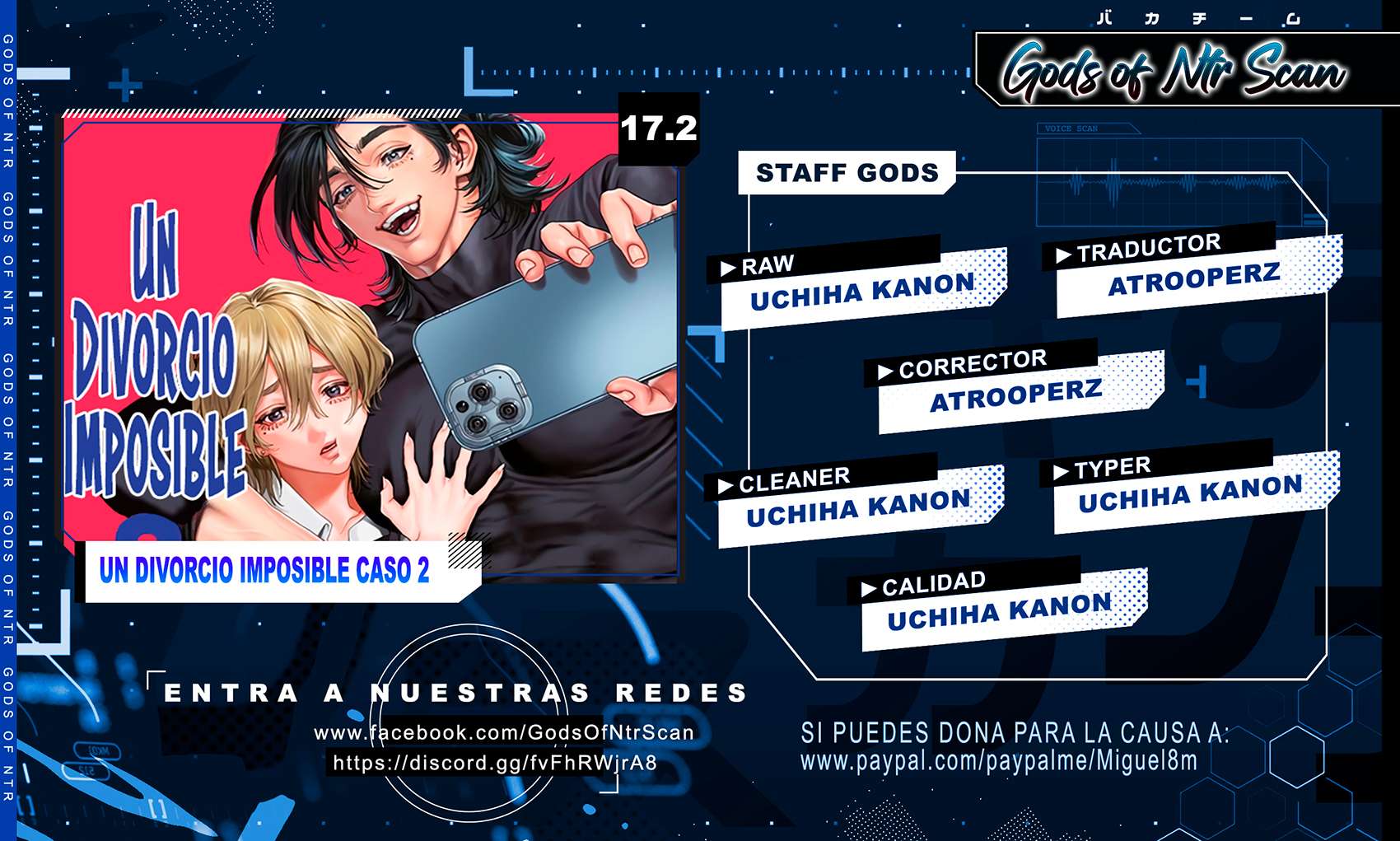 UN DIVORCIO IMPOSIBLE CASO 2 Capítulo 17.2 - Page 1