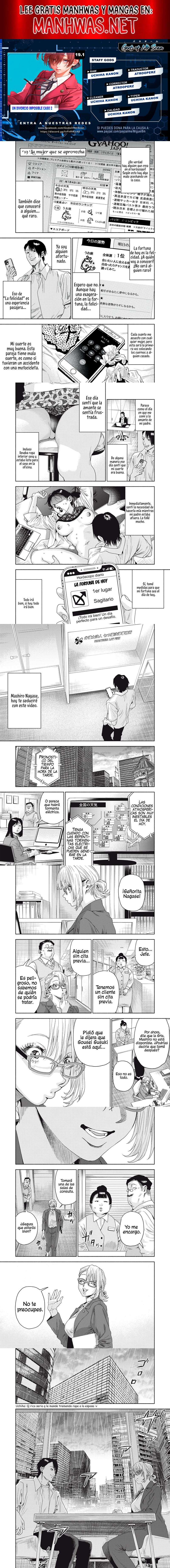 UN DIVORCIO IMPOSIBLE CASO 2 Capítulo 19.1 - Page 1