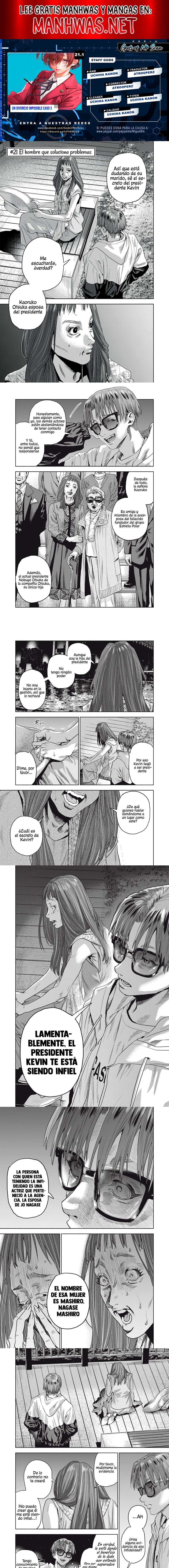 UN DIVORCIO IMPOSIBLE CASO 2 Capítulo 21.1 - Page 1