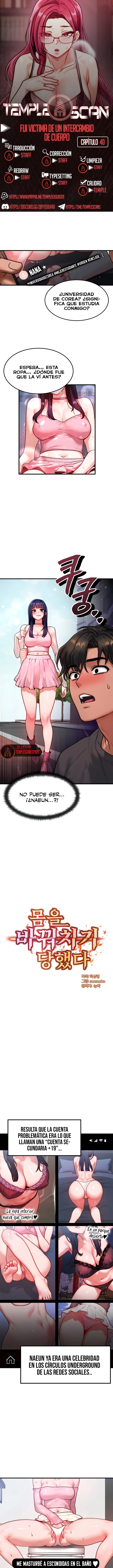 Intercambio de cuerpos Capítulo 40 - Page 1