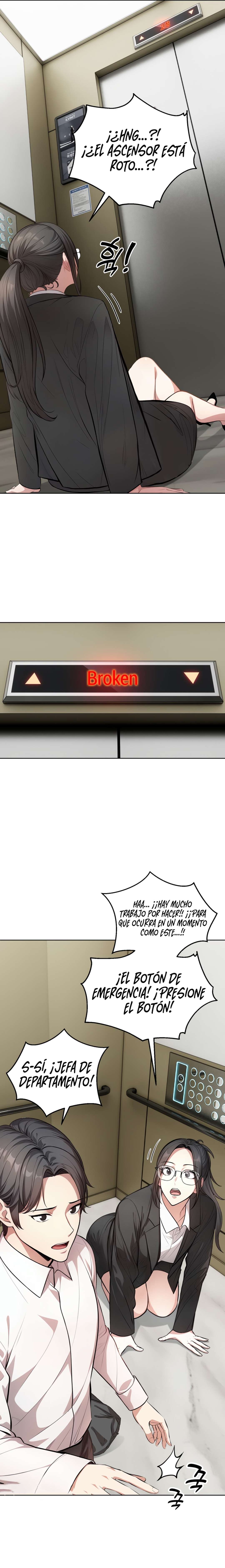 Un chico y una chica atrapados en un ascensor Capítulo 1 - Page 18