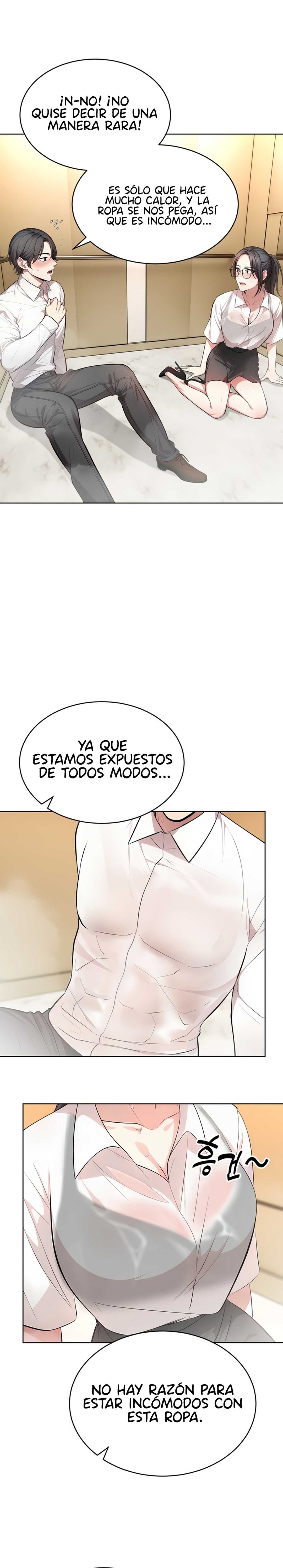 Un chico y una chica atrapados en un ascensor Capítulo 3 - Page 8