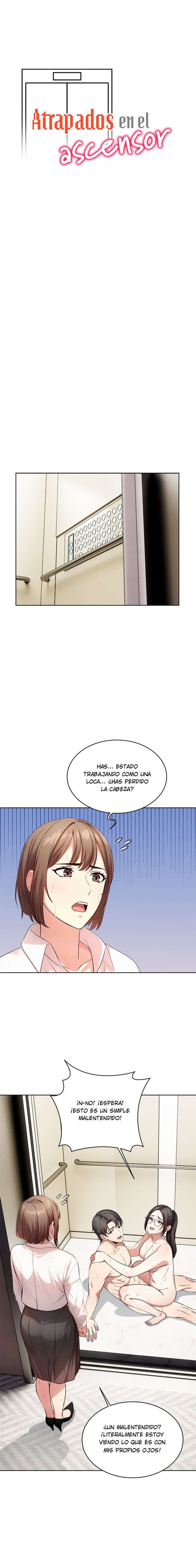 Un chico y una chica atrapados en un ascensor Capítulo 9 - Page 1