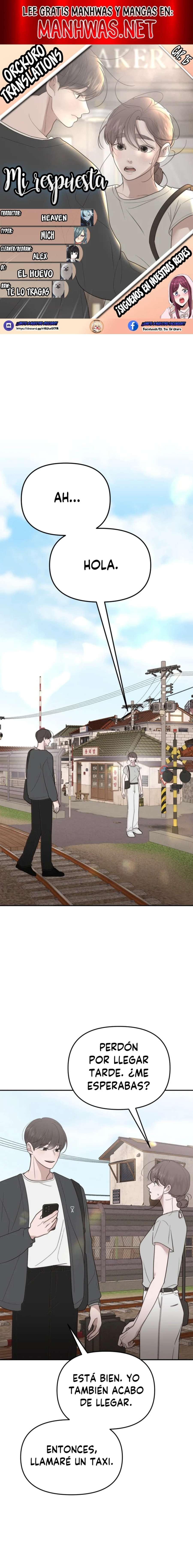 Mi Respuesta Capítulo 15 - Page 1