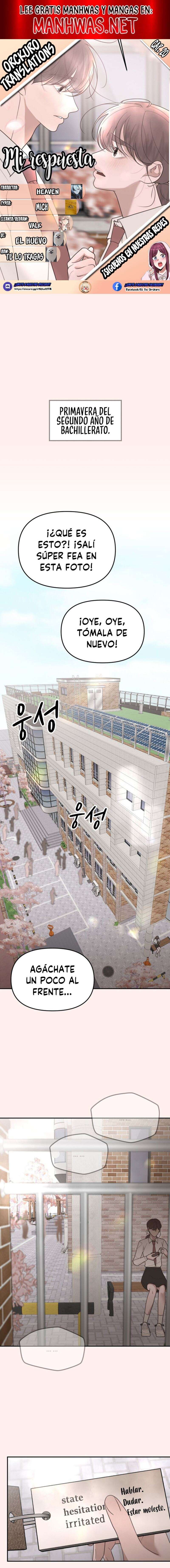 Mi Respuesta Capítulo 20 - Page 1