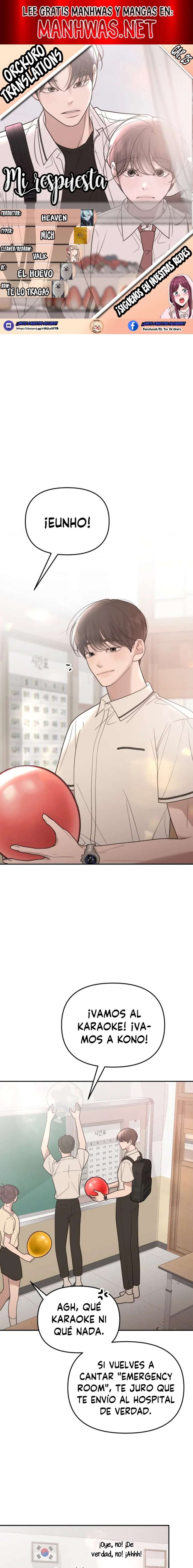 Mi Respuesta Capítulo 25 - Page 1