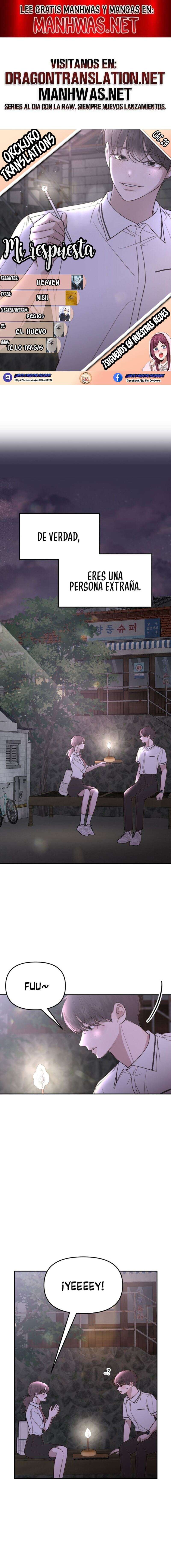 Mi Respuesta Capítulo 29 - Page 1