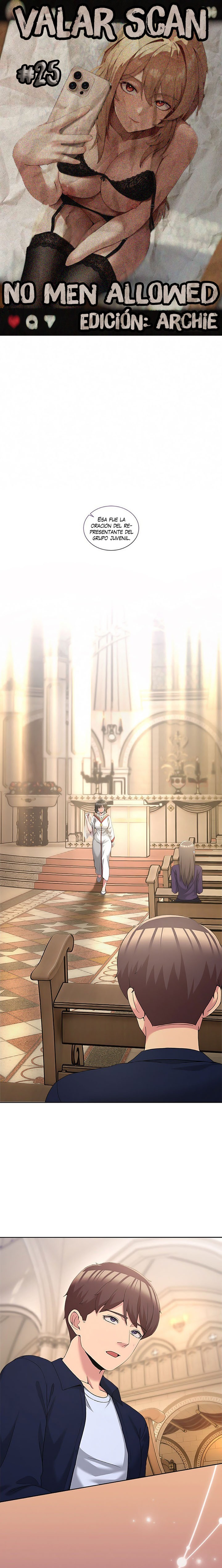 No se permiten hombres Capítulo 25 - Page 1