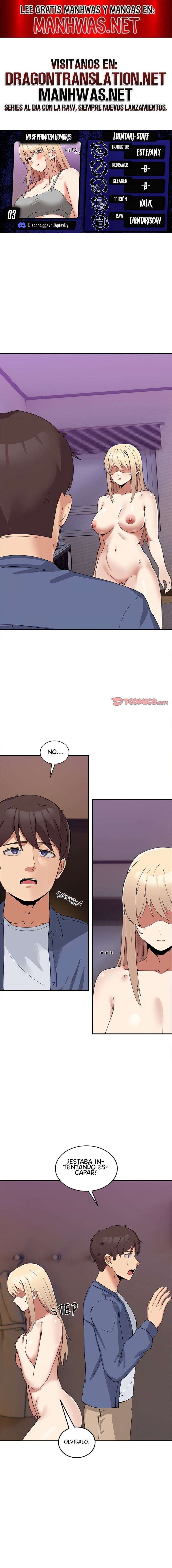 No se permiten hombres Capítulo 3 - Page 1