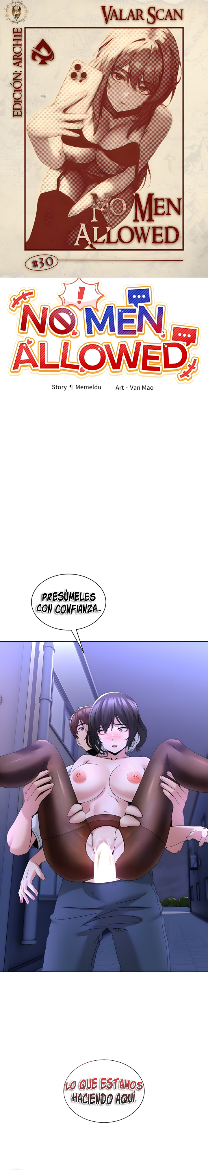 No se permiten hombres Capítulo 30 - Page 1