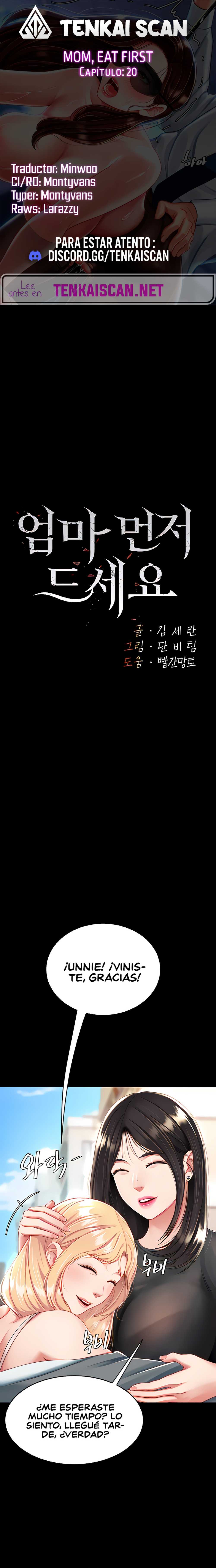 Me comí a tu madre primero Capítulo 20 - Page 1