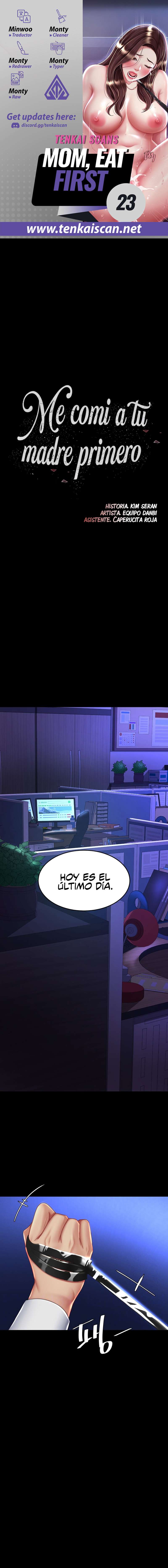 Me comí a tu madre primero Capítulo 23 - Page 1