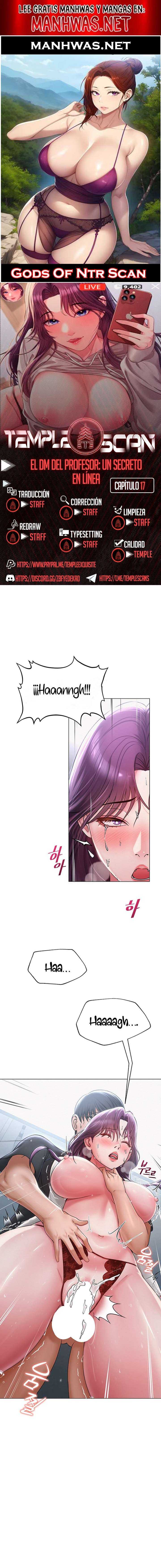 El DM Del Profesor: Un Secreto En Línea Capítulo 17 - Page 1