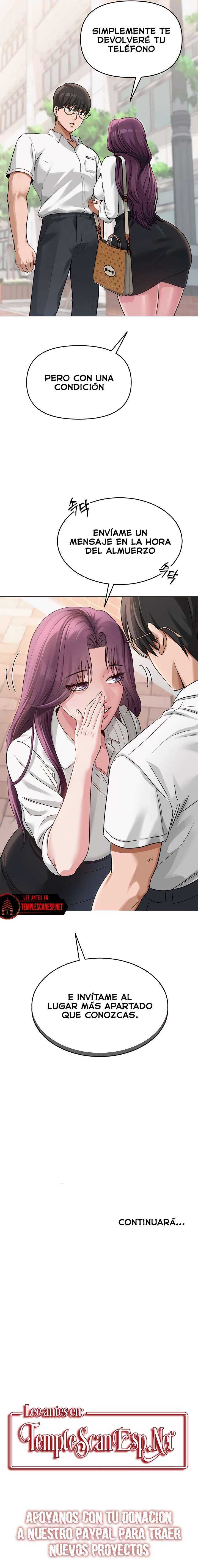 El DM Del Profesor: Un Secreto En Línea Capítulo 3 - Page 18