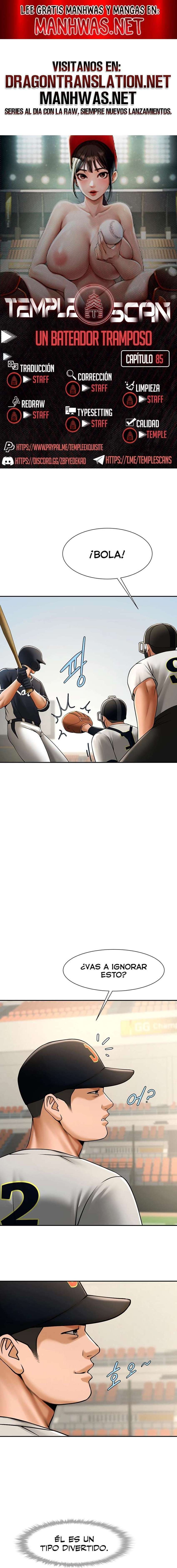El bateador tramposo quien se come a todas Capítulo 85 - Page 1