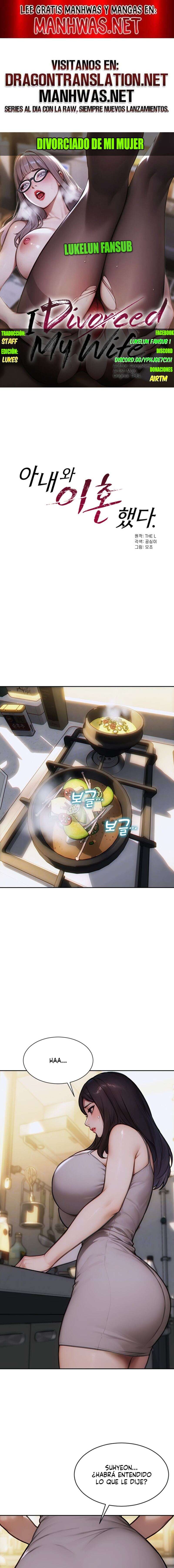 Divorciado de mi mujer Capítulo 19 - Page 1