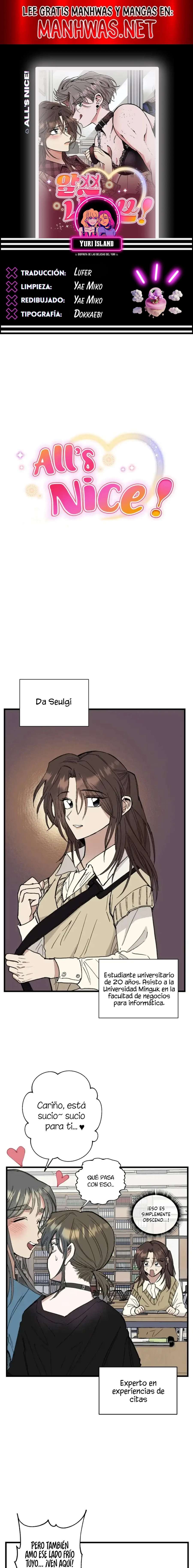 All's Nice! Capítulo 8 - Page 1