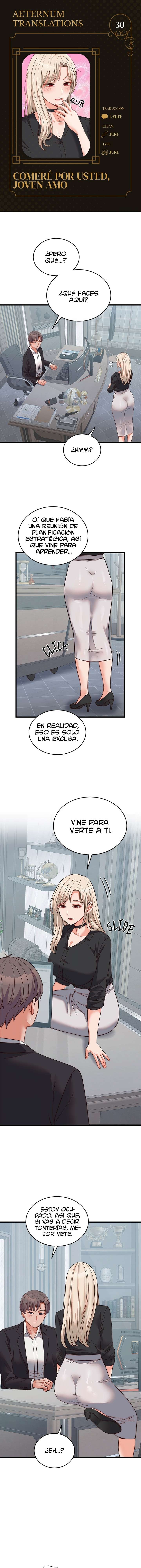 Comeré por usted, joven amo Capítulo 30 - Page 1