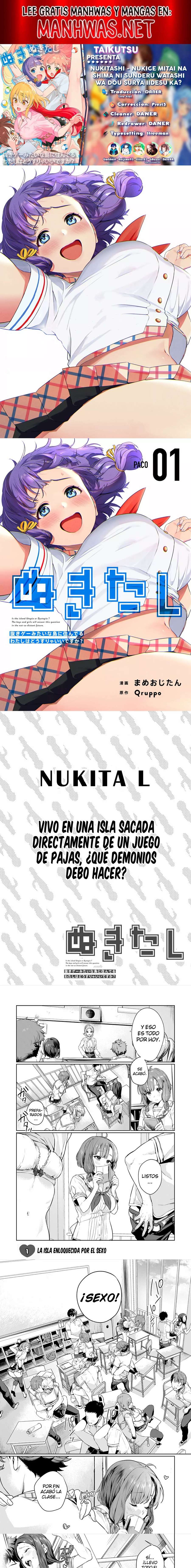 Nukitashi: I Live On an Island Straight from a Fap Game, What On Earth Should I Do? Capítulo 1 - Page 1