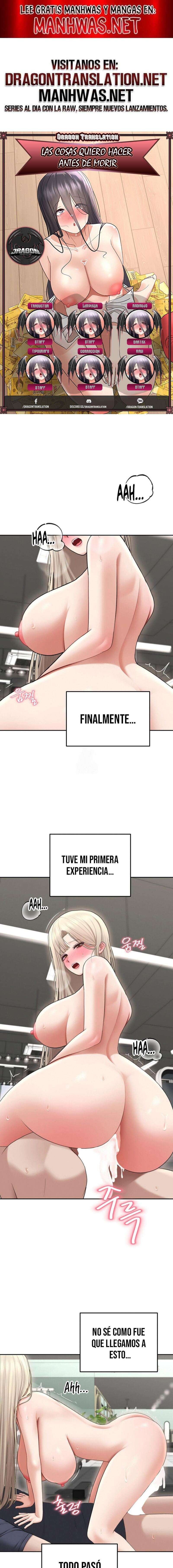 Las cosas quiero hacer antes de morir Capítulo 28 - Page 1