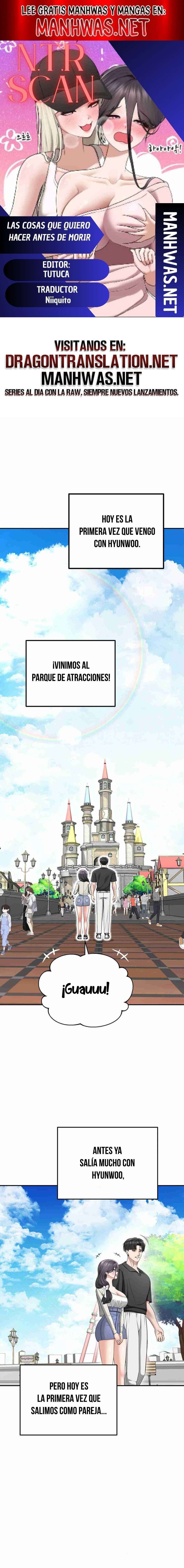 Las cosas quiero hacer antes de morir Capítulo 36 - Page 1