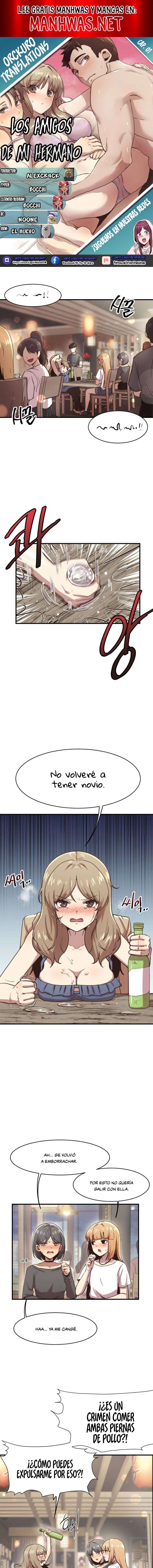 Los Amigos de mi Hermano Capítulo 1 - Page 1