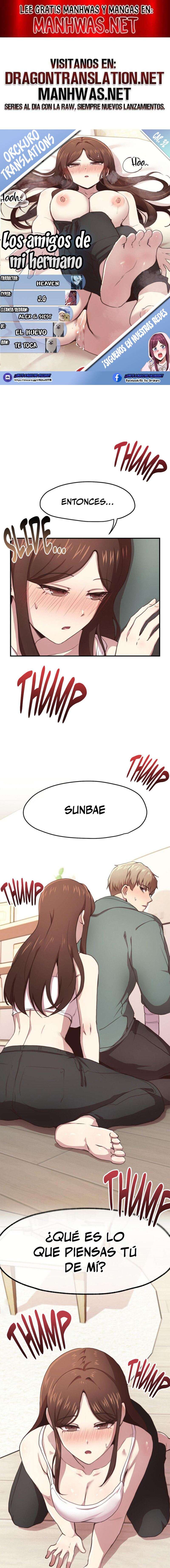 Los Amigos de mi Hermano Capítulo 32 - Page 1