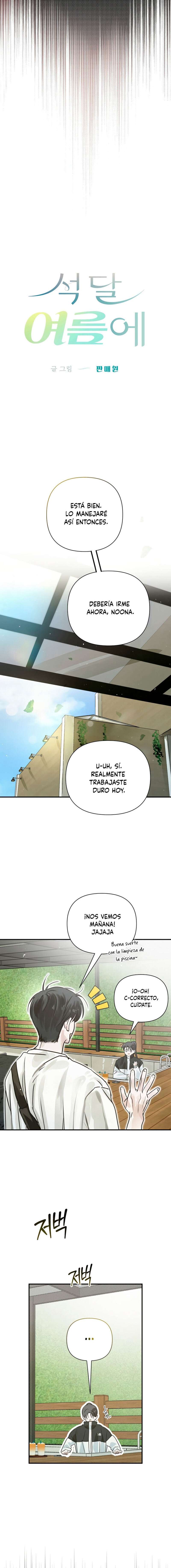 En Tres Meses De Verano Capítulo 13 - Page 5