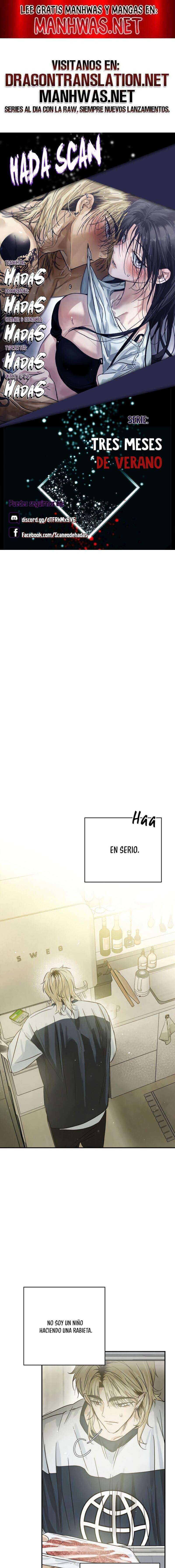 En Tres Meses De Verano Capítulo 16 - Page 1