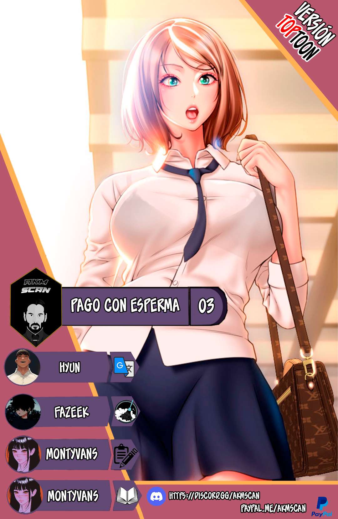 Pago con Esperma Capítulo 3 - Page 1