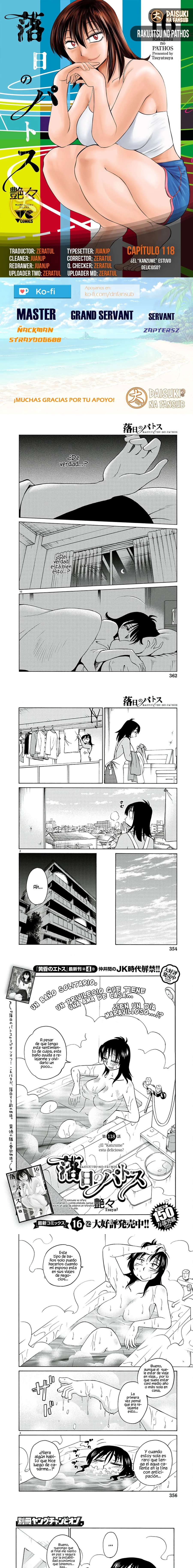 Rakujitsu no Pathos Capítulo 118 - Page 1