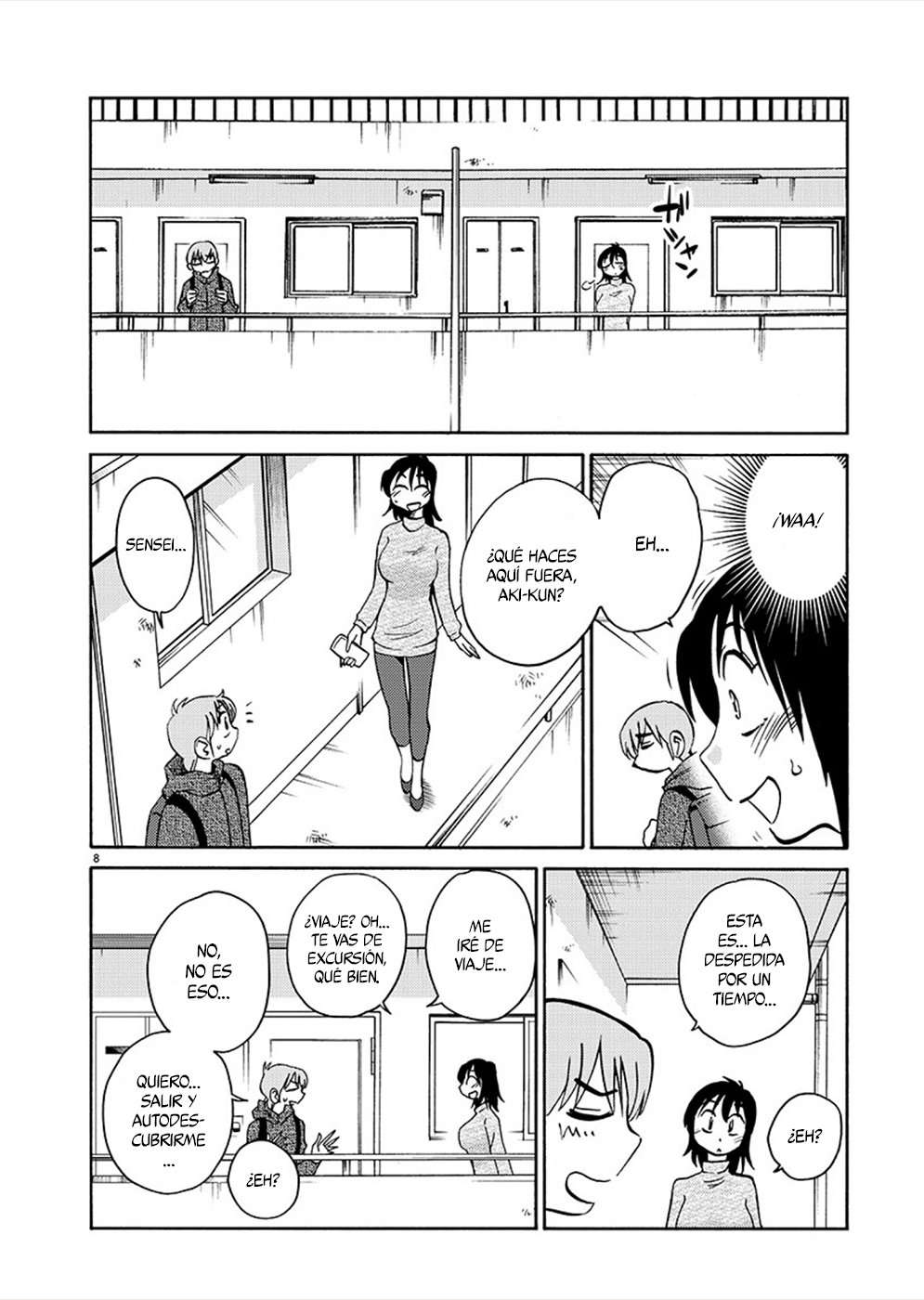 Rakujitsu no Pathos Capítulo 78 - Page 8