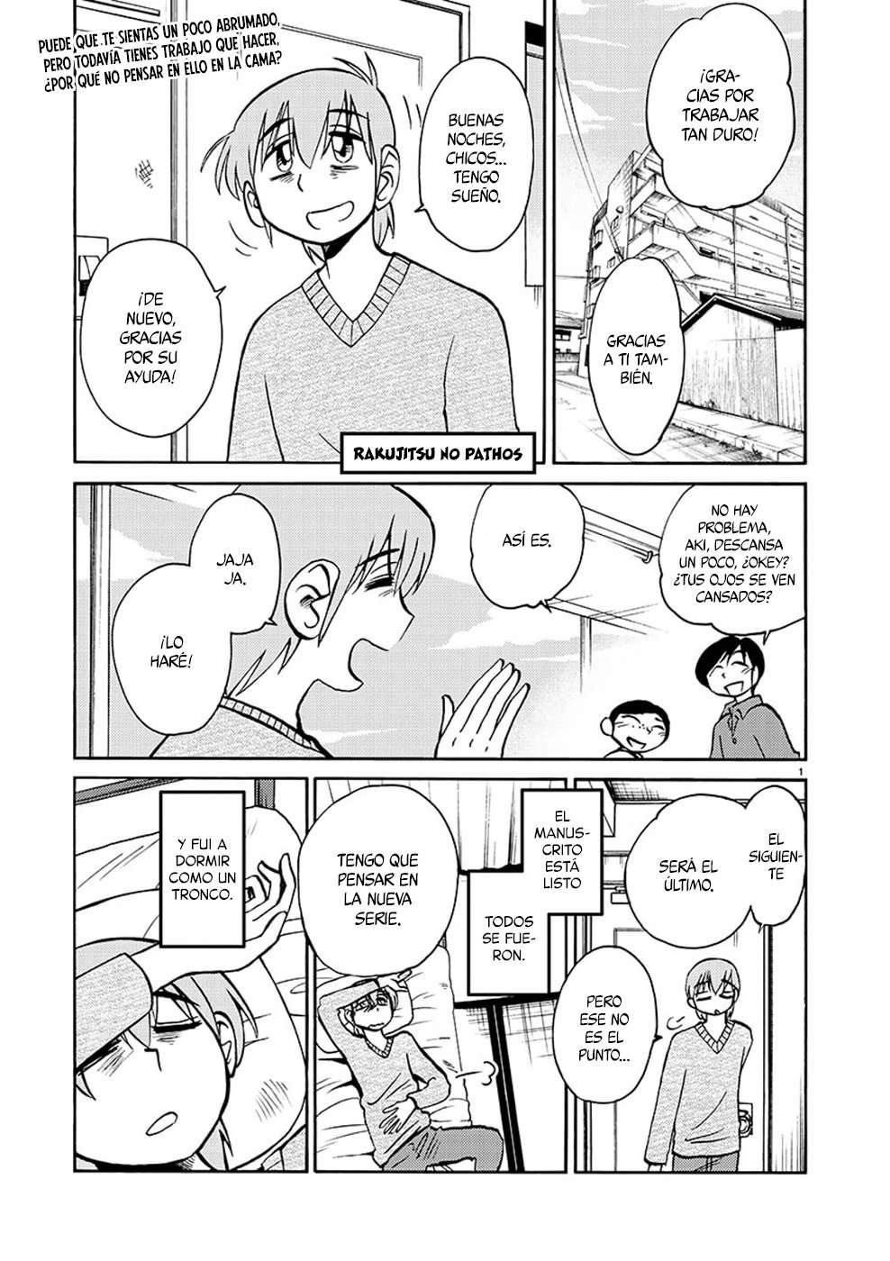 Rakujitsu no Pathos Capítulo 90 - Page 2