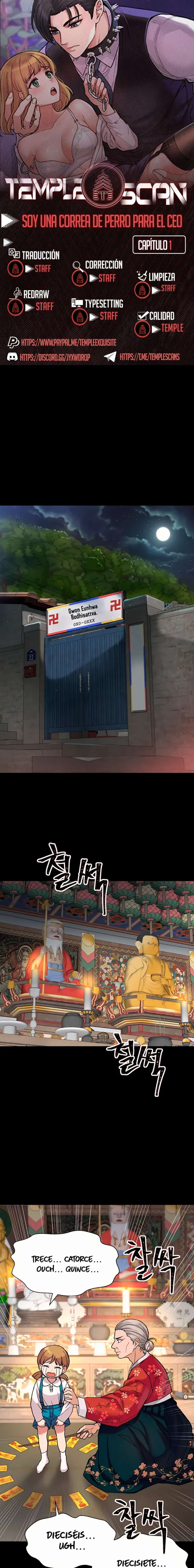 Soy Una Correa De Perro Para El CEO Capítulo 1 - Page 1