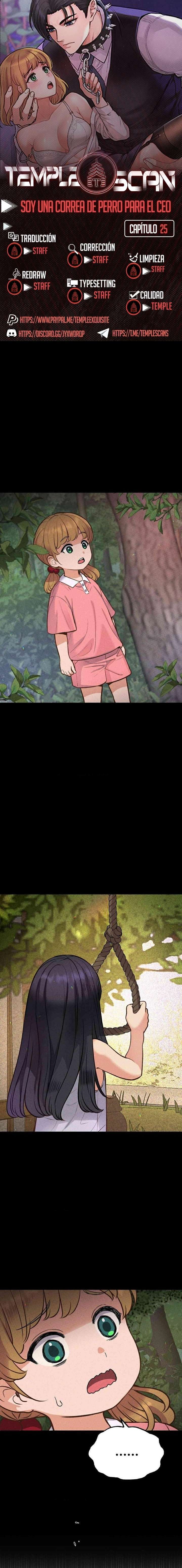 Soy Una Correa De Perro Para El CEO Capítulo 25 - Page 1