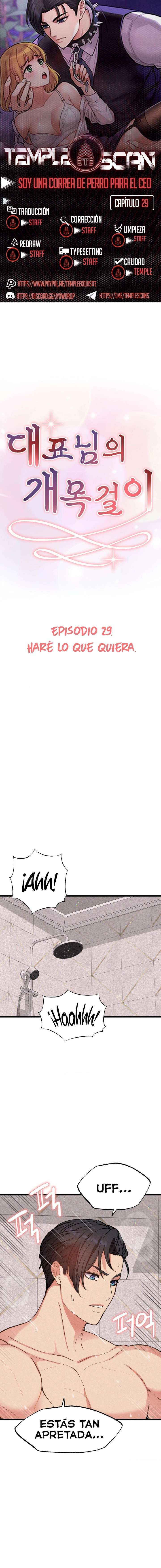 Soy Una Correa De Perro Para El CEO Capítulo 29 - Page 1