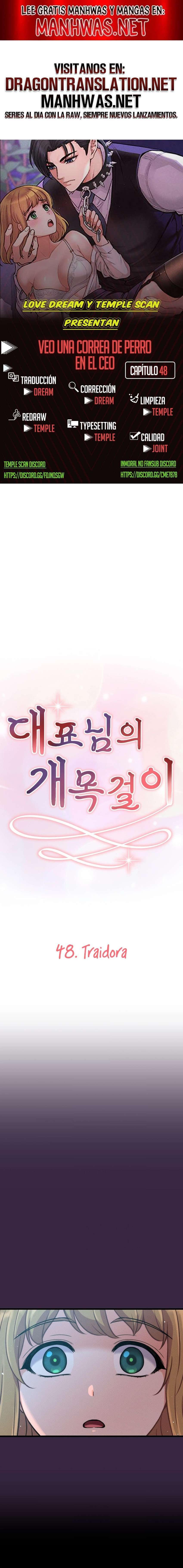 Soy Una Correa De Perro Para El CEO Capítulo 48 - Page 1