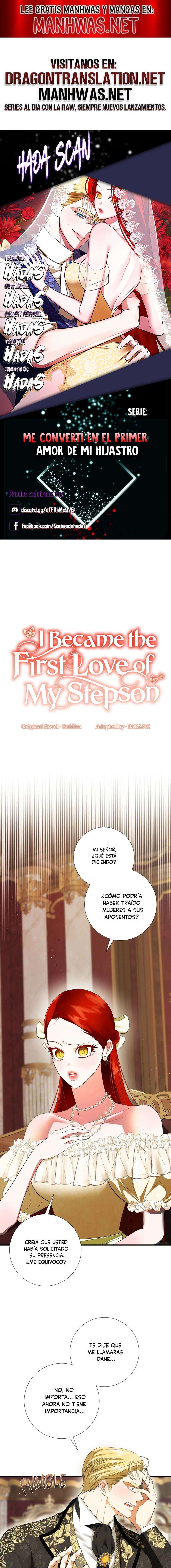 Me convertí en el primer amor de mi hijastro Capítulo 11 - Page 1