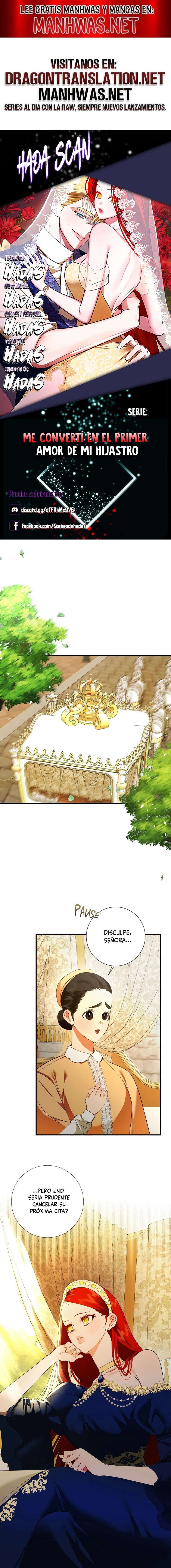Me convertí en el primer amor de mi hijastro Capítulo 13 - Page 1