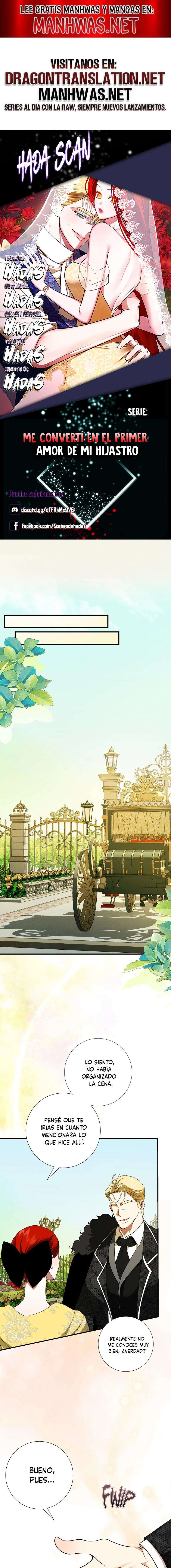 Me convertí en el primer amor de mi hijastro Capítulo 17 - Page 1