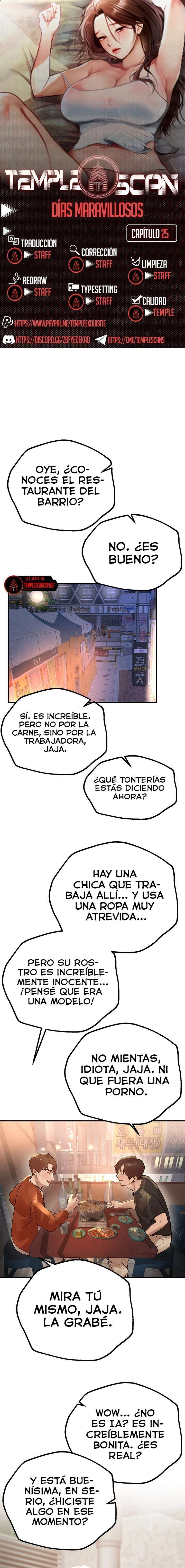 Días Maravillosos Capítulo 25 - Page 1