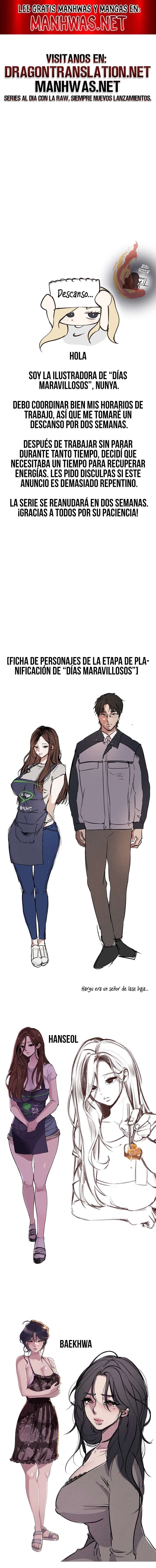 Días Maravillosos Capítulo 29.5 - Page 1