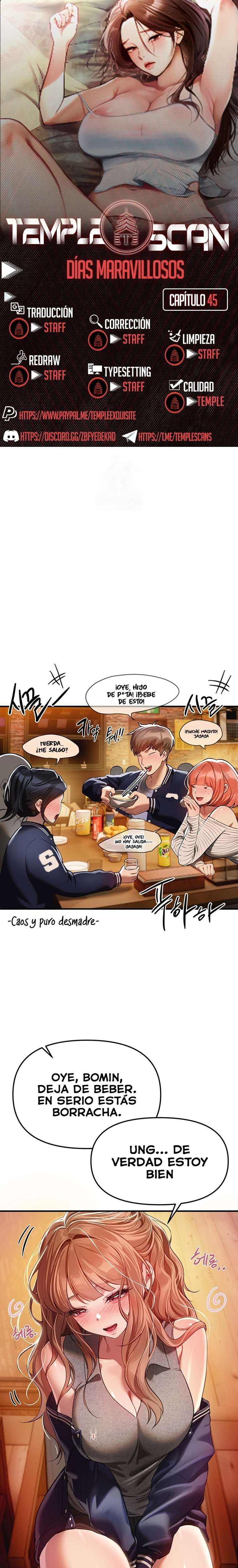 Días Maravillosos Capítulo 45 - Page 1