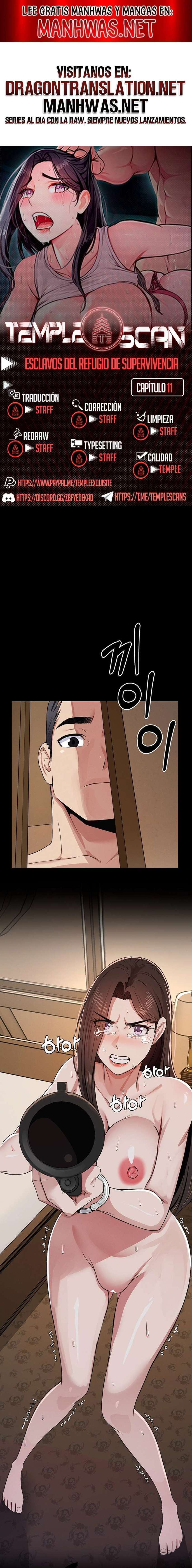 Esclavos Del Refugio De Supervivencia Capítulo 11 - Page 1