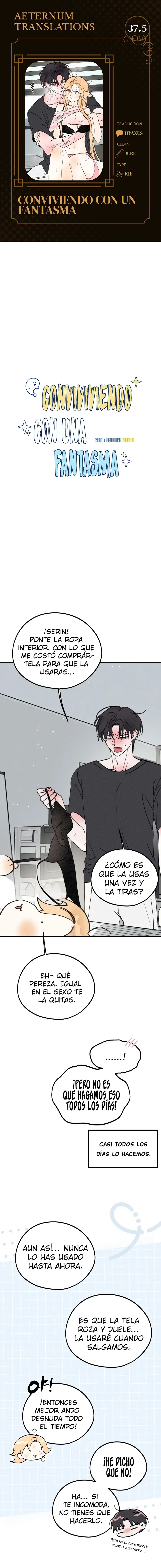 Conviviendo con una fantasma Capítulo 37.5 - Page 1
